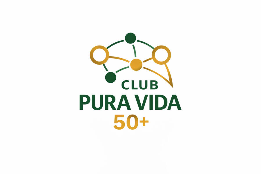 Nuevo logo de Club Pura Vida 50+